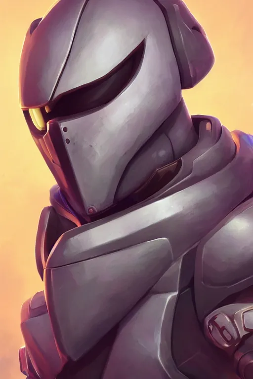 Image similar to epic mask helmet robot ninja portrait stylized as fornite style game design fanart by concept artist gervasio canda, behance hd by jesper ejsing, by rhads, makoto shinkai and lois van baarle, ilya kuvshinov, rossdraws global illumination radiating a glowing aura global illumination ray tracing hdr render in unreal engine 5