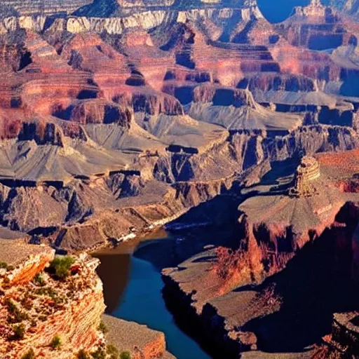 Prompt: the grand grand canyon canyon