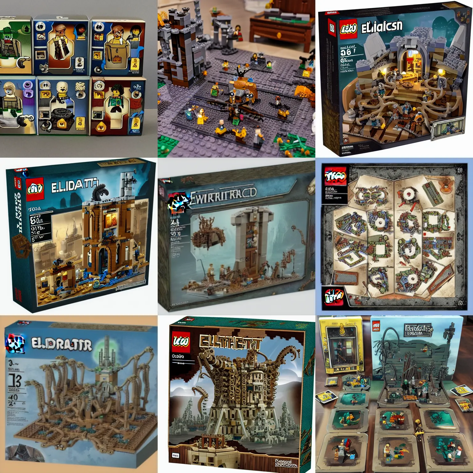 Lego Eldritch Horror Set Stable Diffusion Openart