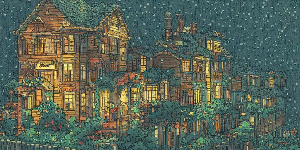 Image similar to a detailed color picture, in style of pixel art, beautiful, melancholic