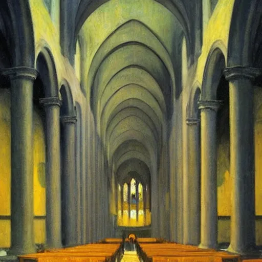 Image similar to a flooded cathedral, film still by edward hopper, by Bosch, by klimt, art noveau, highly detailed, strong lights, liminal, eerie, Bright pastel colors