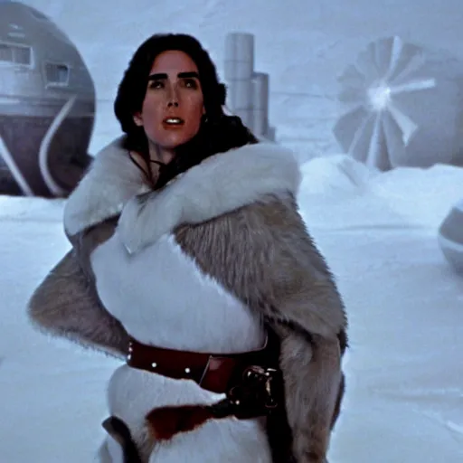 Image similar to a still of jennifer connelly in the empire strikes back (1980)