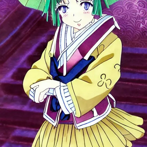 Image similar to nazuna nanakusa from yofukashi no uta