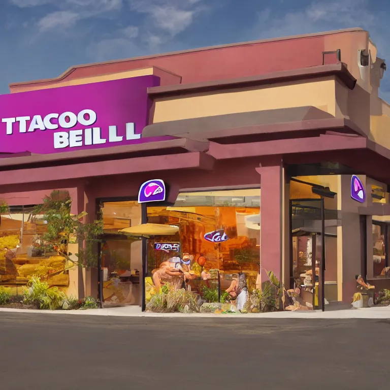 Image similar to taco bell crap taco, commercial photograph