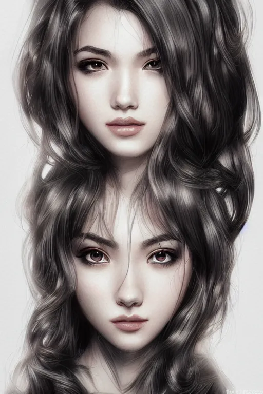 Image similar to a highly detailed beautiful portrait in the style of artgerm.