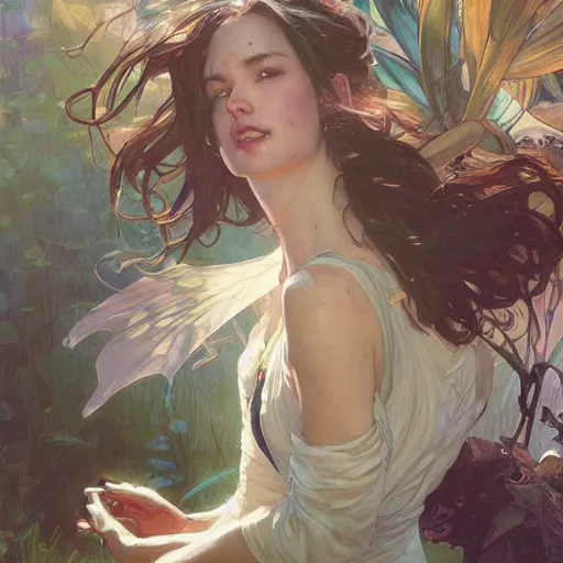 Prompt: Shuffles by Stanley Artgerm Lau, greg rutkowski, thomas kindkade, alphonse mucha, loish, norman Rockwel