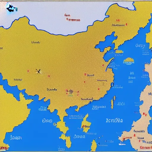 Image similar to china map with names