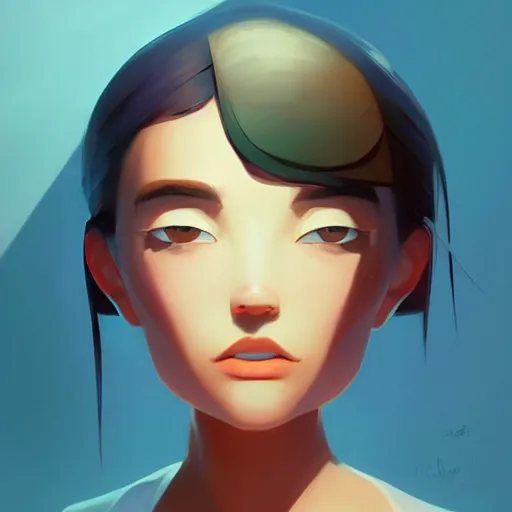 Image similar to face icon stylized minimalist reboot 1 9 9 4, loftis, cory behance hd by jesper ejsing, by rhads, makoto shinkai and lois van baarle, ilya kuvshinov, rossdraws global illumination