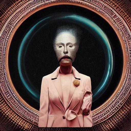 Prompt: a Grammy-Nominated Surrealist album cover, 2023