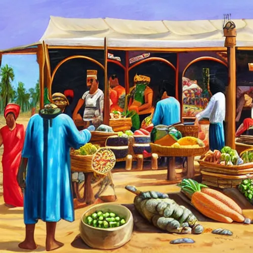 Image similar to ancient egypt farmers market