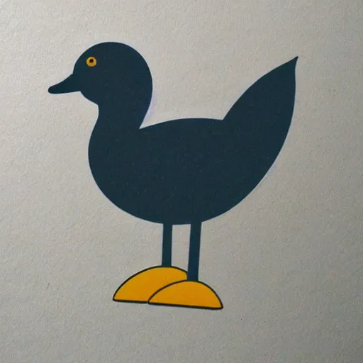 Prompt: a duck made of spaceship