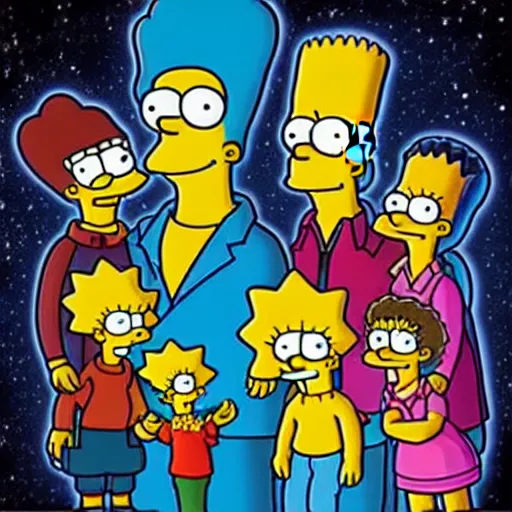 Image similar to x-ray of simpson family