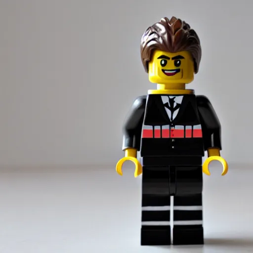 Image similar to willem dafoe as a lego figurine