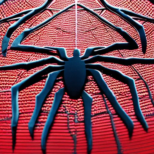 Image similar to SPIDERMAN with ornate cloak, highly detailed, 4k, HDR, smooth, sharp focus, photo-realistic, high resolution, award-winning, macro 20mm, headshot