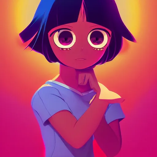 Image similar to ⁠portrait of Dora the Explorer , office cubicle background, rich vivid colors, ambient lighting, dynamic lighting, 4k, HQ, official media, anime key visual, makoto shinkai, ilya kuvshinov, lois van baarle, rossdraws, detailed, trending on artstation