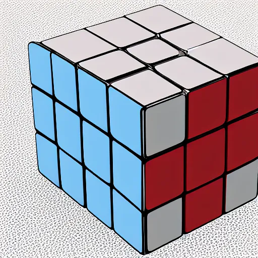 Image similar to a cube in 4 d