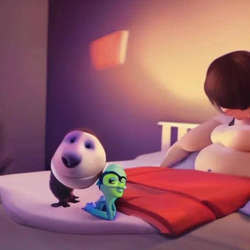 Image similar to “ very cute pixar mother getting railed by a reddit user in his dreams ”