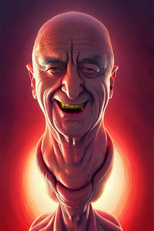 Image similar to robert de niro tomato face, hyper detailed, digital art, artstation, cinematic lighting, studio quality, smooth render, by peter mohrbacher, hajime sorayama, wayne barlowe, boris vallejo, aaron horkey, gaston bussiere, craig mullins