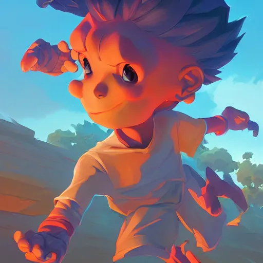 Image similar to hero world rugrats, behance hd by jesper ejsing, by rhads, makoto shinkai and lois van baarle, ilya kuvshinov, rossdraws global illumination