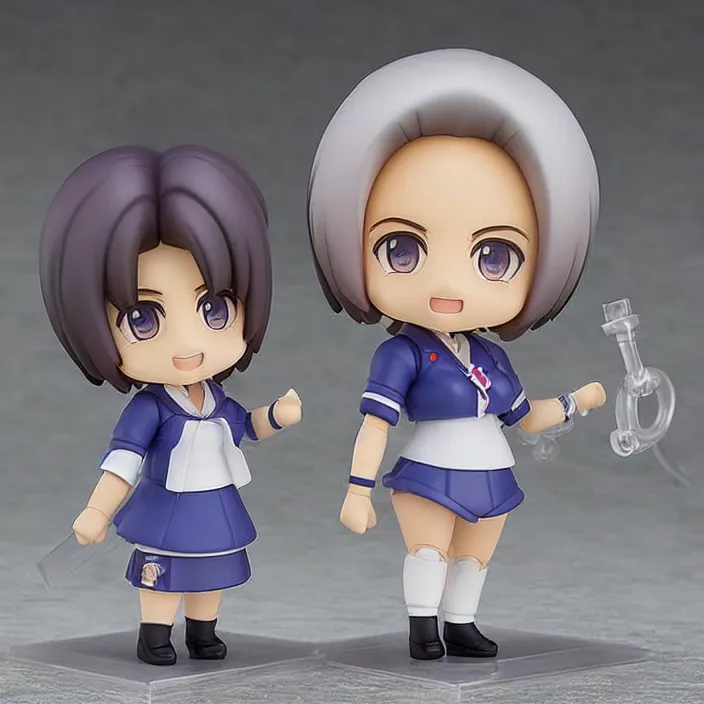 Prompt: miriam defensor santiago, an anime nendoroid of miriam defensor santiago, figurine, detailed product photo