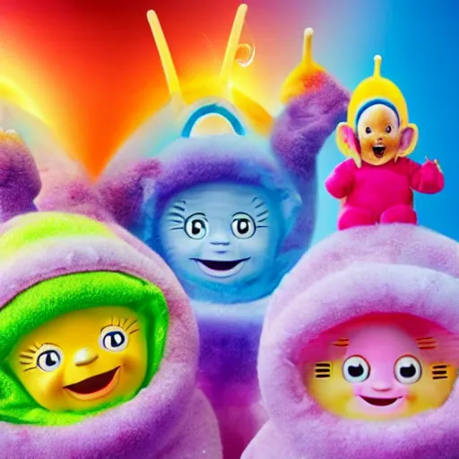 Image similar to Sea Monkeys Teletubbies