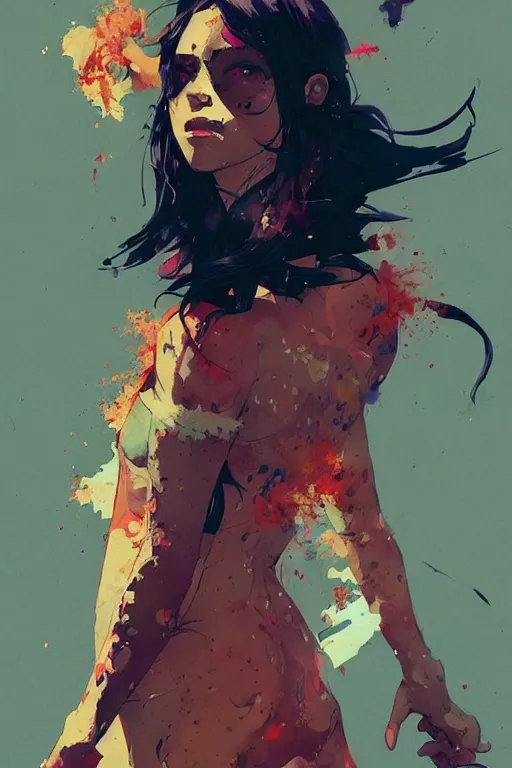 Image similar to dirty sprite, by conrad roset, greg rutkowski and makoto shinkai trending on artstation