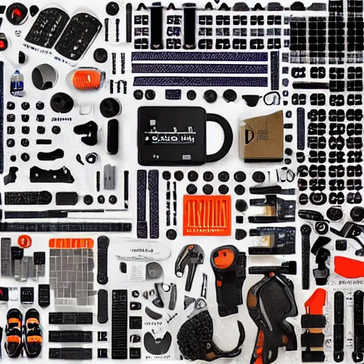 Image similar to knolling