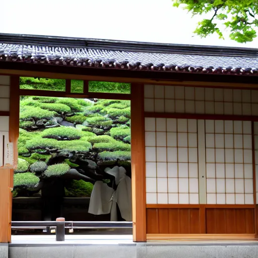 Prompt: japanese tea room