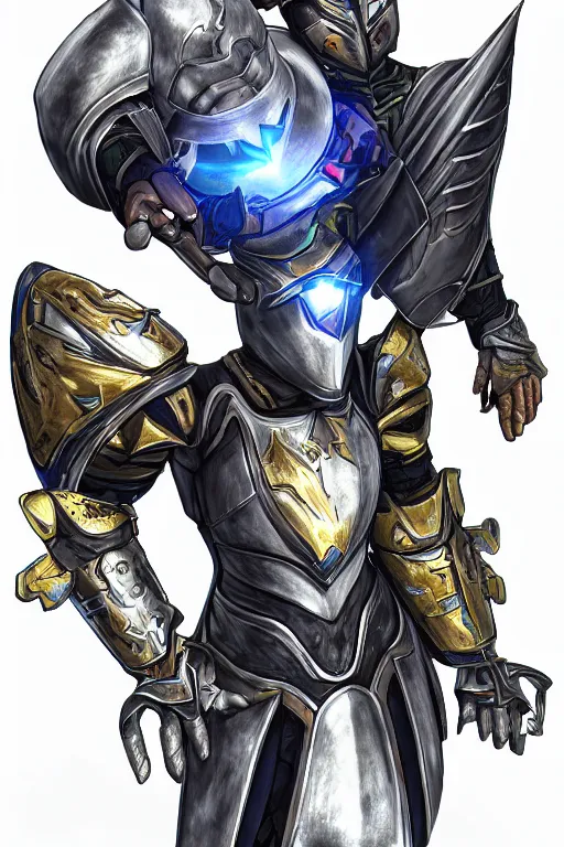 Image similar to helmet armor guardian destiny in witch queen illumination ray tracing hdr fanart arstation by sung choi robot ninja mask and eric pfeiffer and gabriel garza and casper konefal