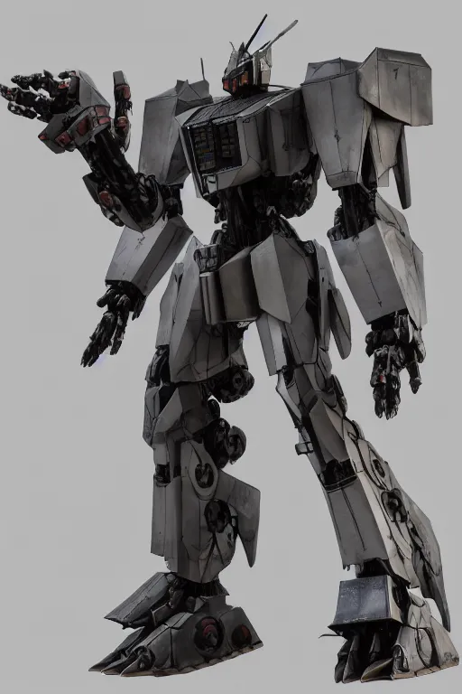 Image similar to video game play, full body armored core mecha by fujioka kenki, armored core style mecha, hyper realistic, hyper detailed, 8 k, octane render, unreal engine, ray tracing