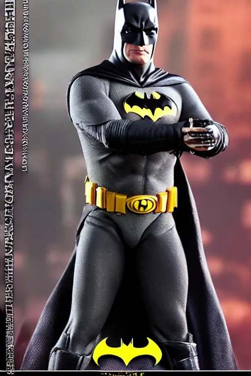 Image similar to batman 1 2 inch action figurine hot toys'sideshow