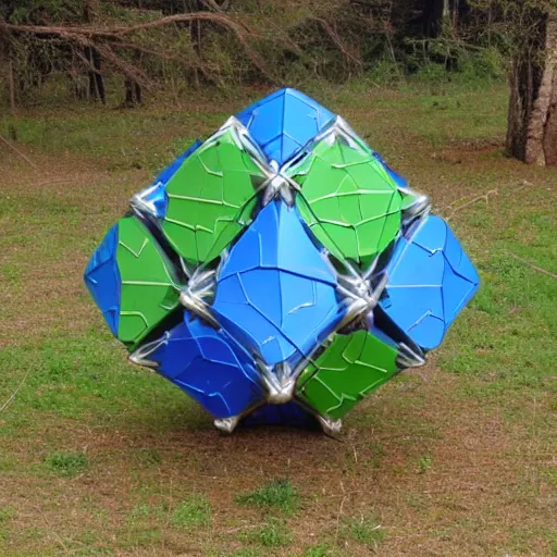 Prompt: an icosahedron