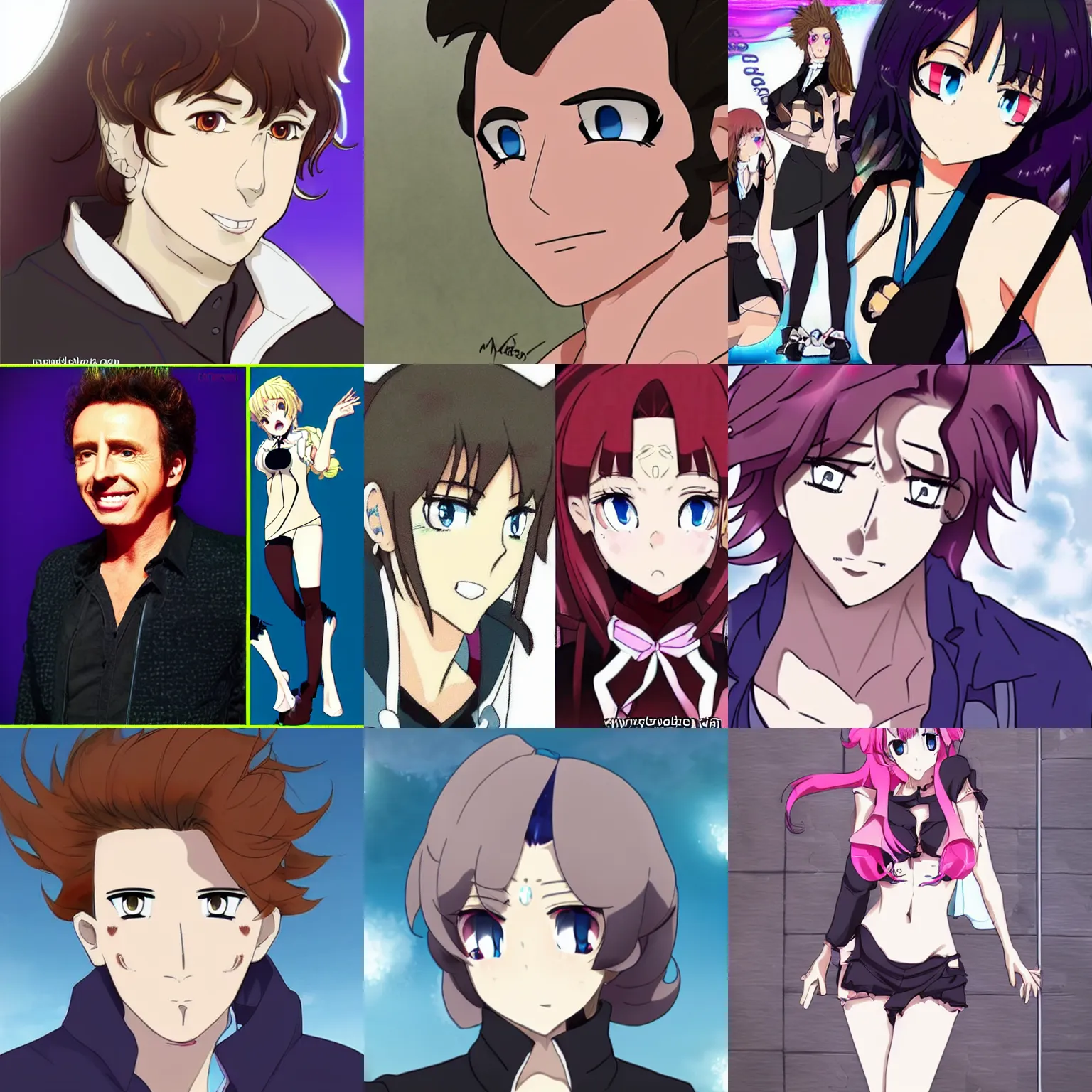 Prompt: Marco Borsato genderswap anime waifu
