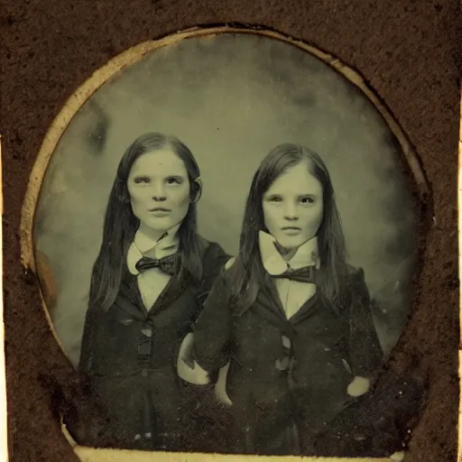 Prompt: tintype photo, two-headed shark