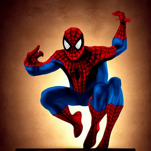 Prompt: digital art of Spiderman becoming a monster, dynamic lighting, creative, art