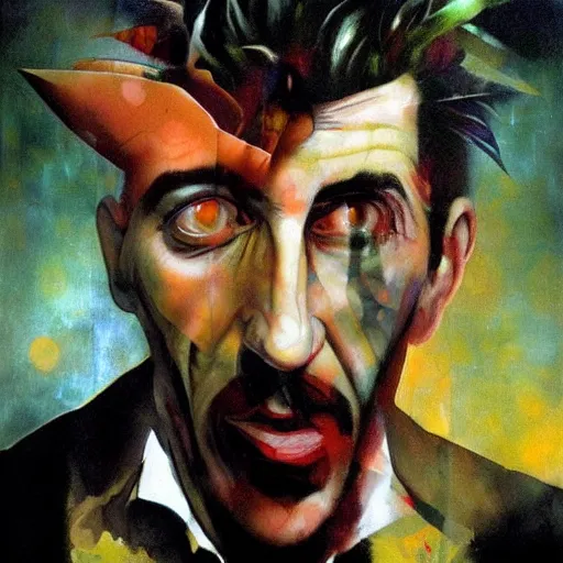 Image similar to Serj Tankian by Dave McKean