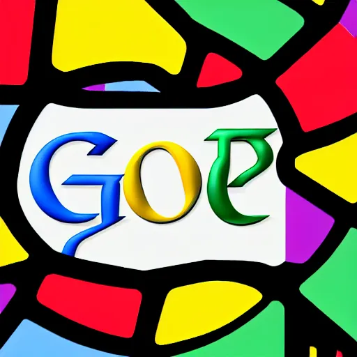 Image similar to vector graphic of the google logo
