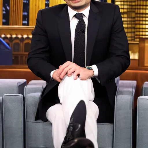 Prompt: jimmy fallon the dark lord