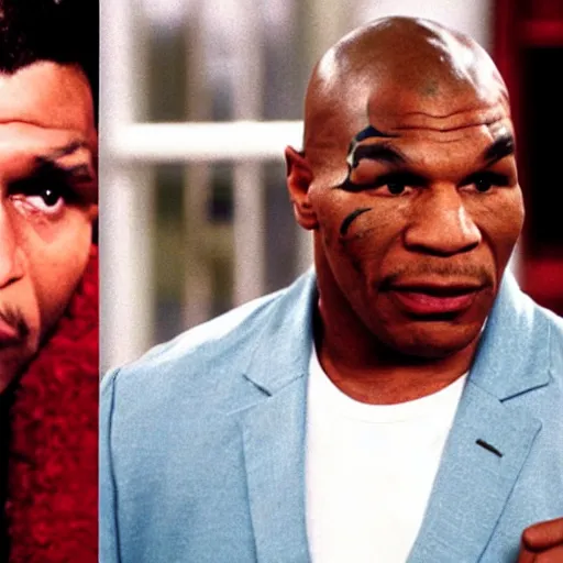 Image similar to mike tyson in friends