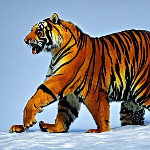 Image similar to Tiger Bear hybrid