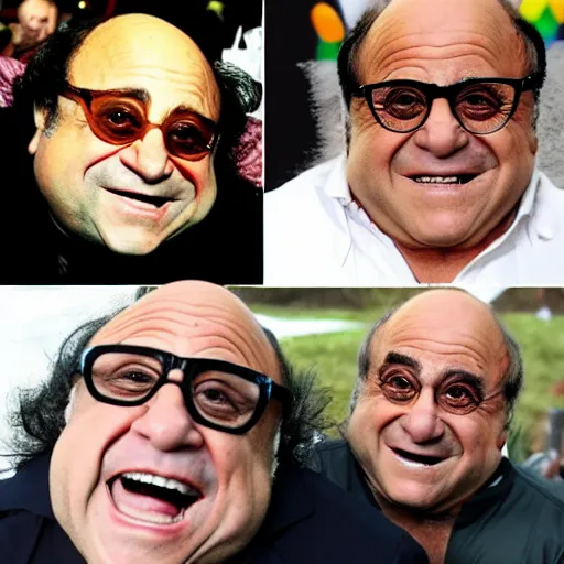 Image similar to danny DeVito as a kiwi!!