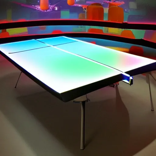 Ping-Pong Neon Series Games Table