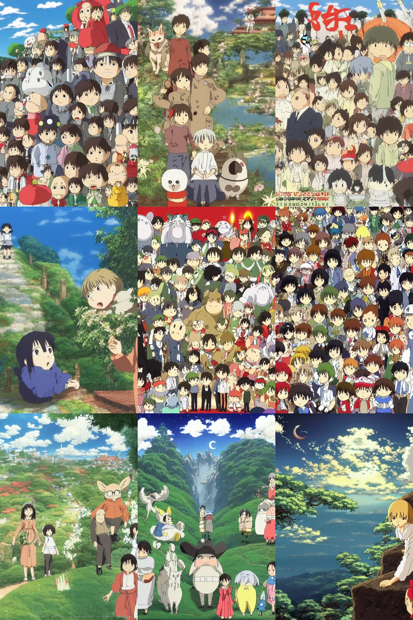 Prompt: Miyazaki Hayao Wallpapers Ghibli Studio Anime Birthday