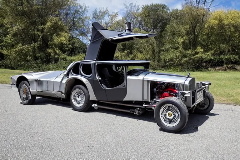 Image similar to 1 9 2 2 delorean