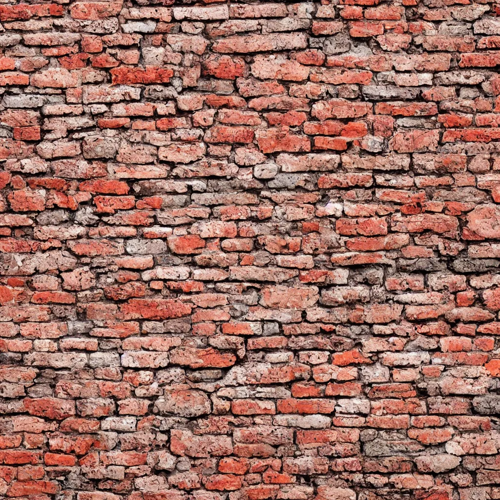 Image similar to old painted brick texture