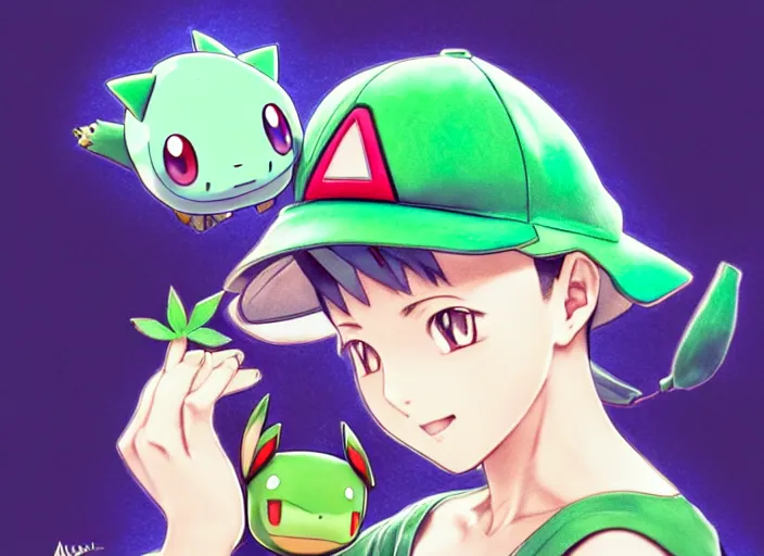 Kawaii Chibi Anime Boy Hype Beast Pokemon Trainer Sticker Sticker