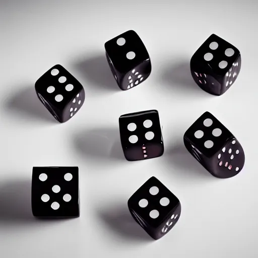 Prompt: photograph of dice