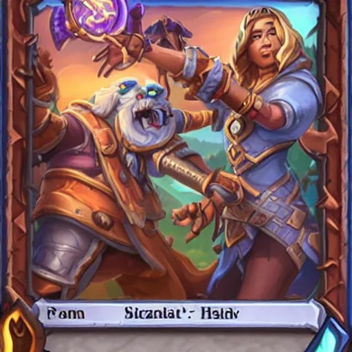 Image similar to Perfect full body visual of🧍‍♀️, Hearthstone official artwork trending on Hearthstone official