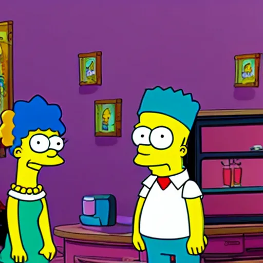 Image similar to Squid Game (2021) episode featuring The Simpsons in Squid Game.