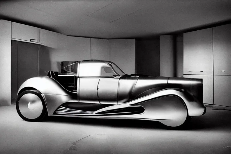 Prompt: single futuristic duesenberg model sj concept, inside of a minimalist Tokyo garage, ektachrome photograph, volumetric lighting, f8 aperture, cinematic Eastman 5384 film